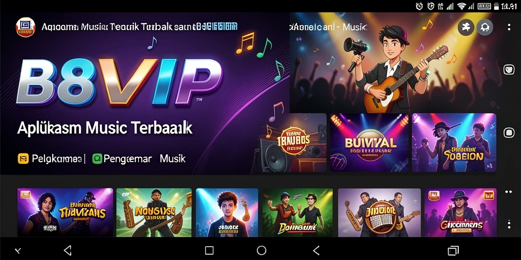 Tampilan utama B8VIP dengan gameplay yang interaktif dan menyenangkan.