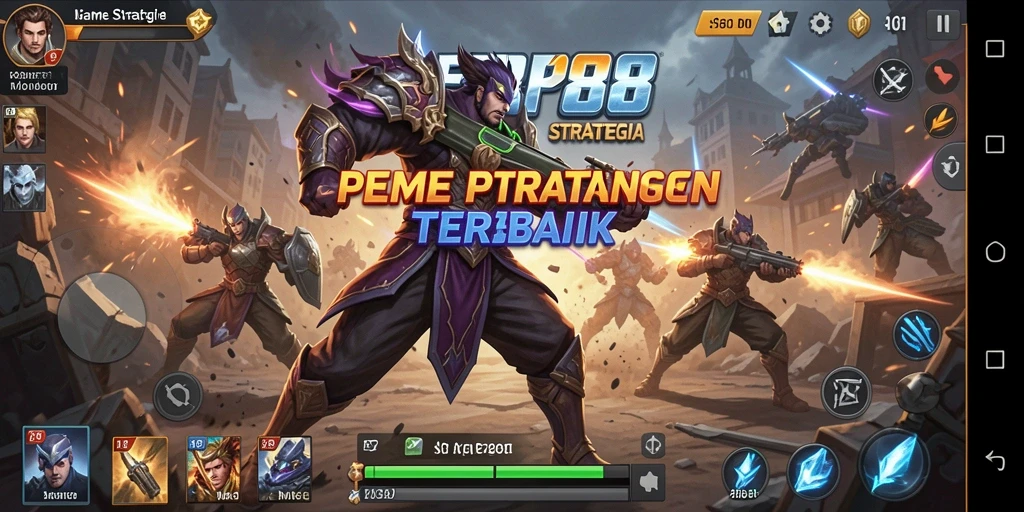 Tampilan permainan FBRP88 yang menampilkan strategi dan aksi pertempuran.