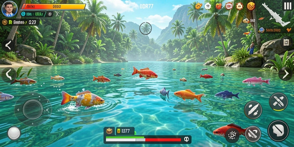 Gameplay memancing yang seru dan menantang di IDR77.