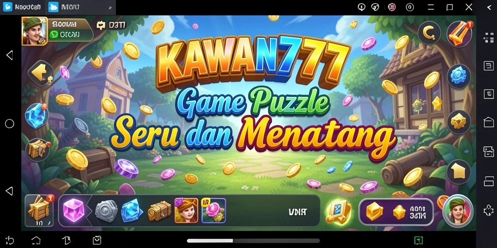 Tampilan gameplay KAWAN777 yang seru dan menantang.