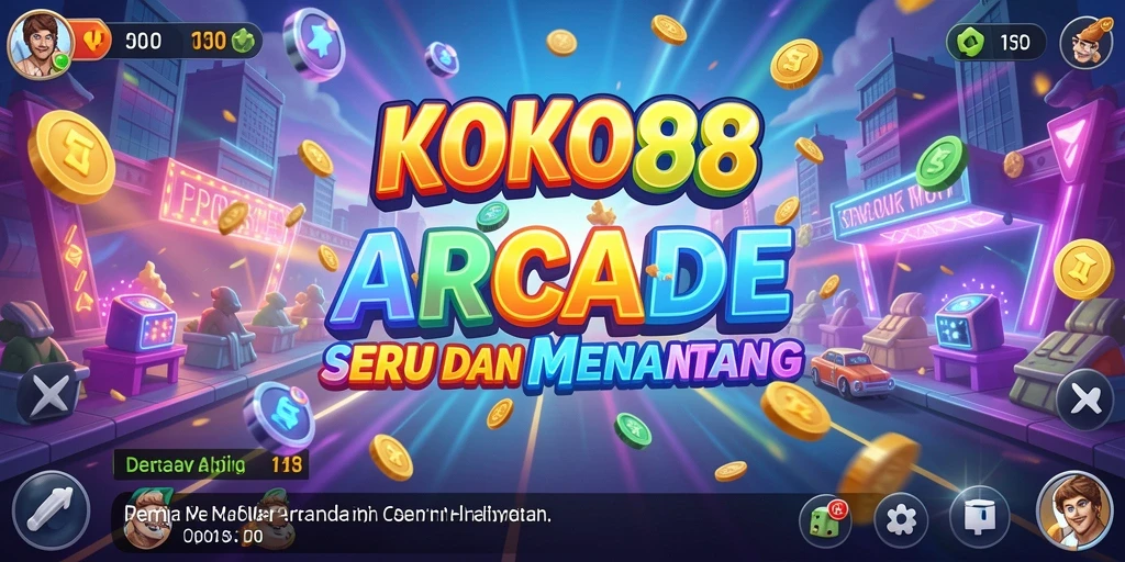 Tampilan gameplay KOKO88 yang menarik dan penuh aksi.