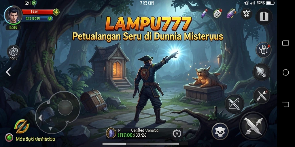 Tampilan gameplay seru dengan petualangan menantang.