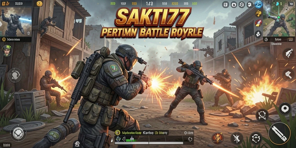 Gameplay intens dalam SAKTI77 dengan pertempuran seru.