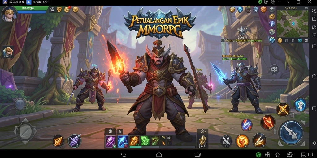 Screenshot gameplay SE328 yang menunjukkan aksi seru dalam pertarungan.