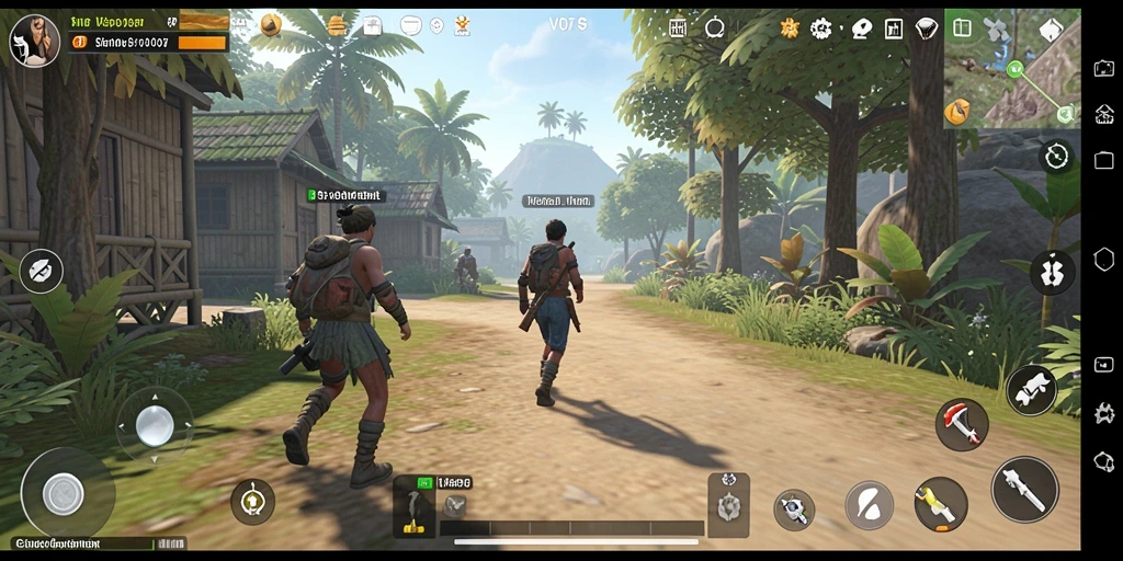 Tangkapan layar V07 menampilkan gameplay yang mendalam dan interaktif dari simulasi kehidupan.