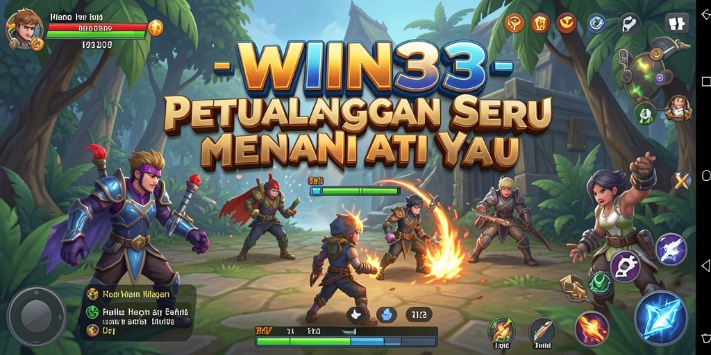 Screenshot dari gameplay petualangan seru di WIN33.