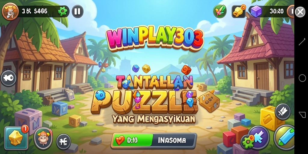 Screenshot gameplay WINPLAY303 menampilkan teka-teki yang menarik dan menantang.
