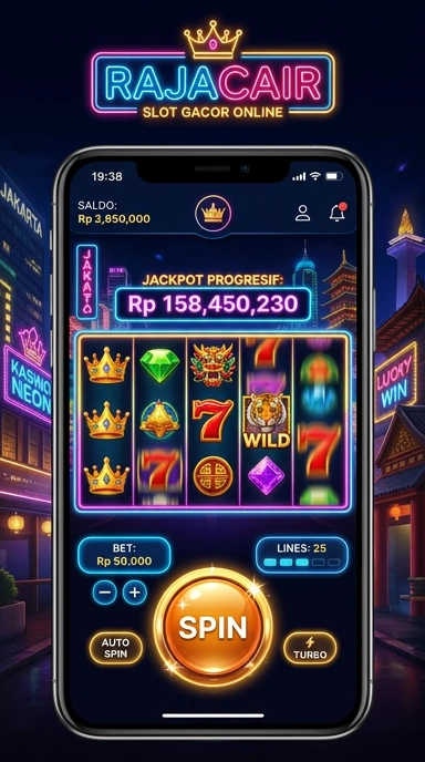 Screenshot fitur unggulan dari aplikasi rajacair.